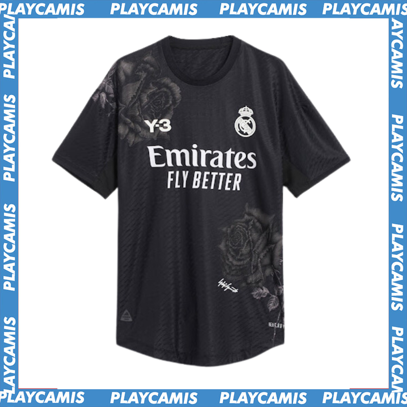 Real Madrid x Y 3 Cuarta Equipacion 23 24 Negra