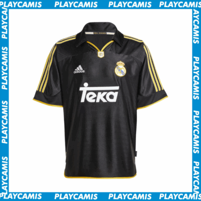 Real Madrid Segunda Equipación Hombre Bring Back 99/00 Negra